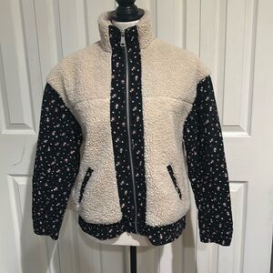 Free People, EUC Driftwood Sweet Sherpa Jacket